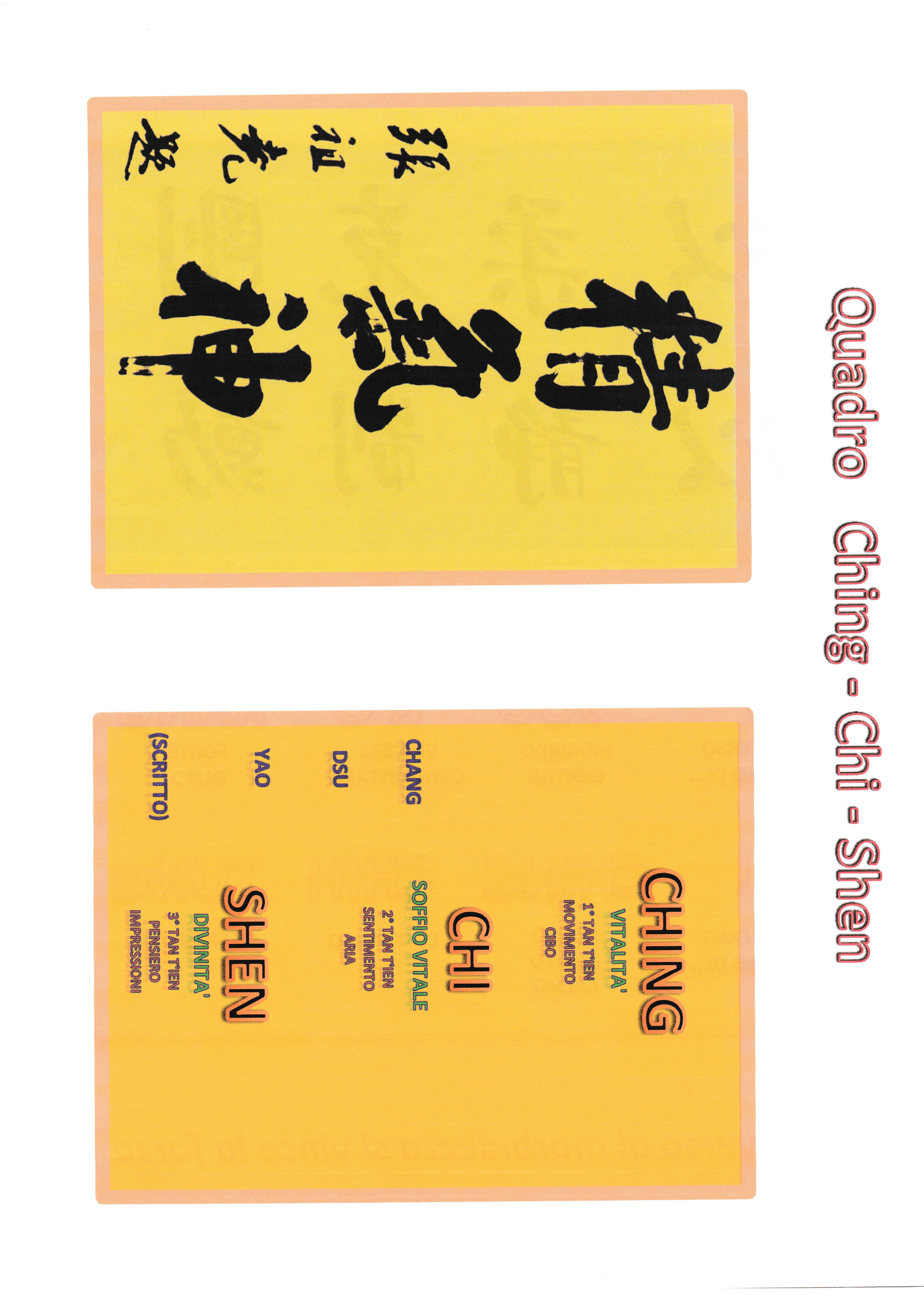 Quadro Ching Chi Shen - Versione Originale